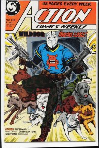 Action Comics Weekly #615 (1988) Wild Dog