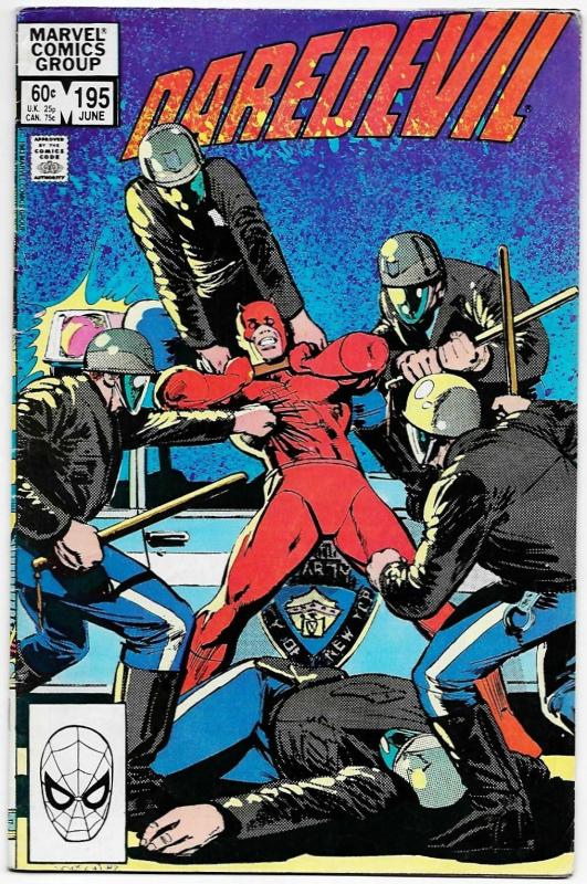 Daredevil #195 (Marvel, 1983) FN