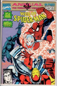 Web of Spider-Man Annual #7 (1991) 9.2 NM-