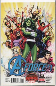A-Force #1 (2015) She-Hulk [Key Issue]