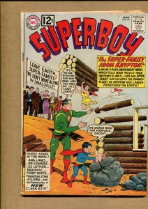 Superboy #95 - Super Family of Krypton - 1962 (Grade 3.0) WH