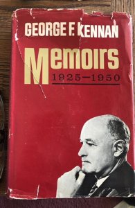 George F. Kennan memoirs 1925-1950(OG cold WARRIOR!)w/bonus