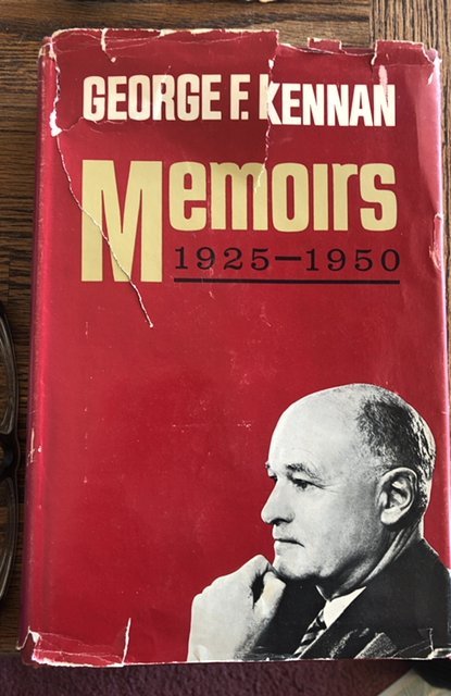 George F. Kennan memoirs 1925-1950(OG cold WARRIOR!)w/bonus