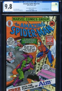 AMAZING SPIDER-MAN AIM TOOTHPASTE GIVEAWAY - 1980 - CGC-9.8 - Green Goblin