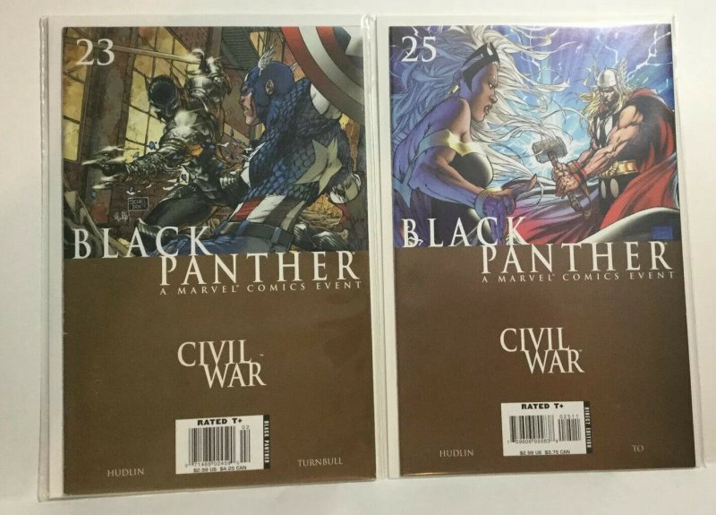 Black Panther 23 25 Nm- Near Mint- Civil War Marvel Comics