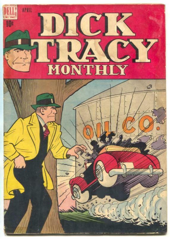 Dick Tracy #4 1948- Dell comics- Chester Gould G