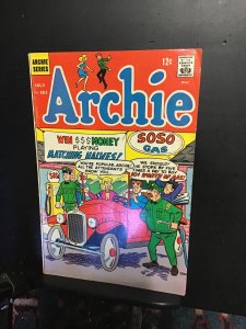 Archie #183 (1968) .10c worth of gas cover! mid grade! VG/FN Wow!