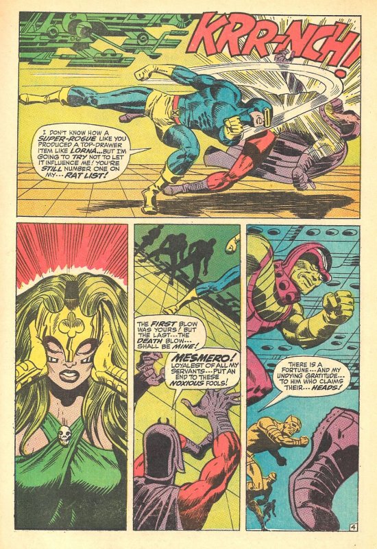 X-MEN #50 & 51 (1968) 7.5 VF- STERANKO! 1st Use New Modern Logo!  BEAST back-up!