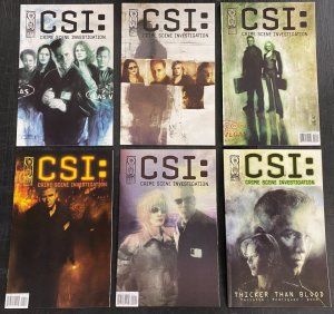 CSI: Crime Scene Investigation (2003) #'s 1 2 3 4 5 + Thicker Than Blood Lot IDW