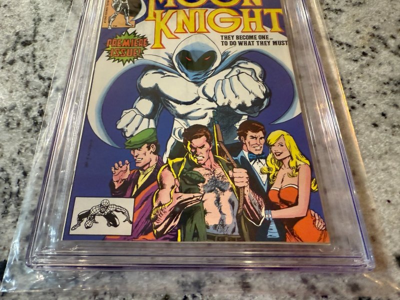 Moon Knight # 1 CGC Graded 9.2 Marvel Comic Book 1980 Origin JH23