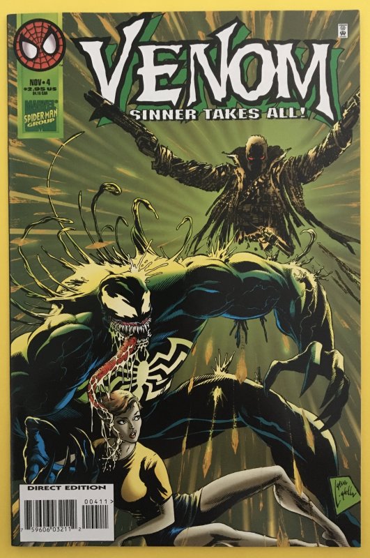 VENOM SINNER TAKES ALL 4 MARVEL