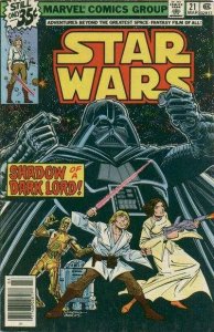 Star Wars (1977 series)  #21, VF+ (Stock photo)