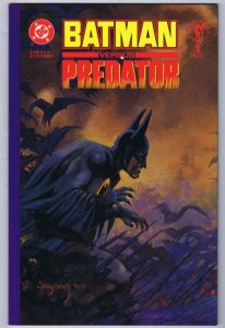 Batman vs Predator #1 ORIGINAL Vintage 1991 DC Comics Dark Horse