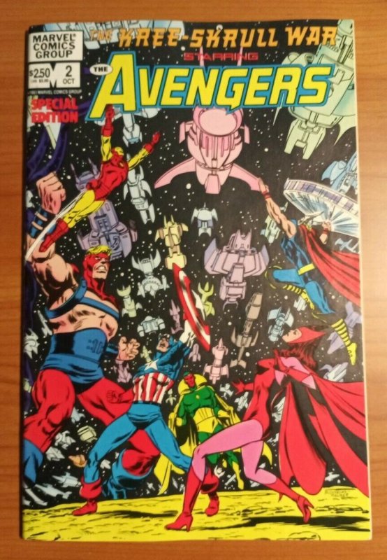 Kree-Skrull War Starring the Avengers #2 Neal Adams FN+/VF-