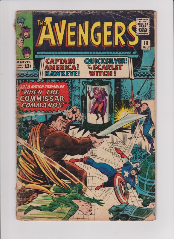 Avengers #18 (Fair)