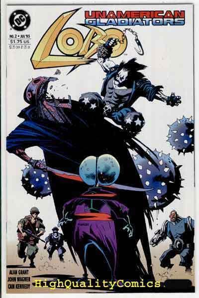 LOBO : UNAMERICAN GLADIATORS #2, NM+, Mike Mignola, Alan Grant, more in store