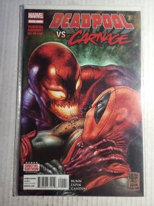 Deadpool vs. Carnage #1 through 4 (2014) Complete