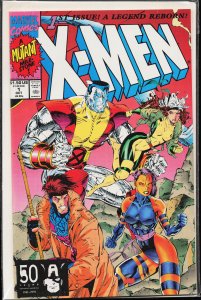 X-Men #1 Colossus and Gambit Cover (1991) X-Men [Key Issue]
