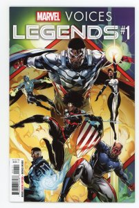 Marvel Voices: Legends #1 Patriot Deathlok Black Panther NM