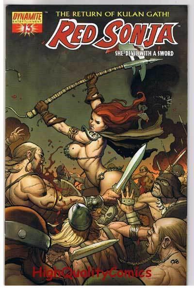 RED SONJA #13, VF+, Frank Cho cv, Robert E Howard, 2005, more RS in store