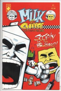 MILK and CHEESE #1, VF-, 1991 1st, Dorkin, Slave Labor, more indies in store