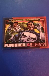 1993 Marvel Universe #163 Punisher vs jigsaw
