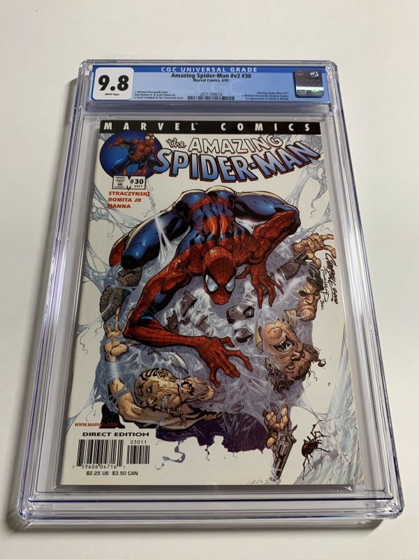 Amazing Spider-man V Vol Volume 2 # 30 Cgc 9.8 White Pages Marvel Legacy 471