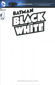 Batman Black and White (2nd Series) #1 (Blank) FN ; DC
