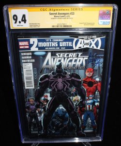 Secret Avengers #23 (CGC 9.4) Signed by Art Adams - 2012