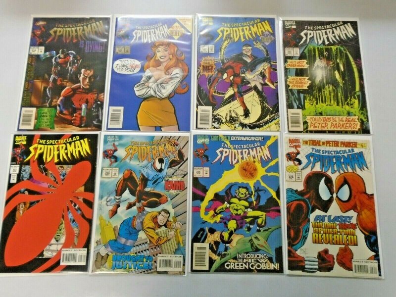 Spectacular Spider-Man Comic Lot #200-263 (Last Issue) 52 Diff Avg 7.0 (1993-98)