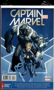Captain Marvel #9 Sook Cover (2016) Captain Marvel