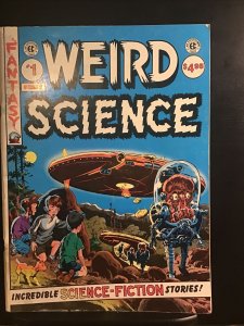 Vintage EC Comics Weird Science #1 & #17 Trade Paper Back - Magazine NM-/VF+