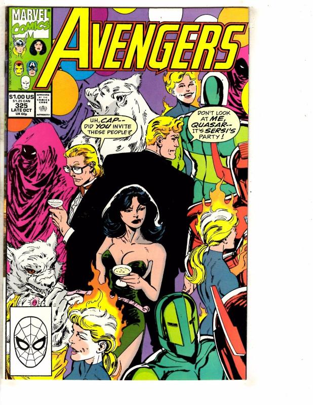 12 Avengers Marvel Comics # 311 312 313 314 315 317 318 325 326 360 + 17 18 J271