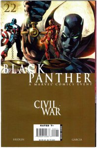 Black Panther #22  (2005 v3) Civil War NM