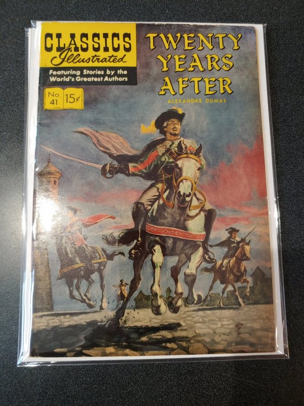 CLASSIC ILLUSTRATED #41 GOLDEN AGE VF