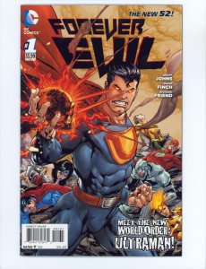 Forever Evil #1 Ivan Reis, Eber Ferreira & Joe Prado Ultraman Cover (2013)