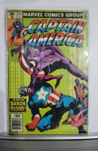 Captain America #254 Direct Edition (1981)