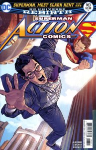 Action Comics #963 VF/NM ; DC | Rebirth Superman Falling Cover