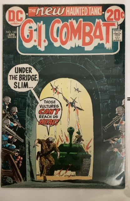 G.I. Combat #160 (1973) The New Haunted Tank!