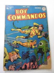 Boy Commandos #17 (1946) FR/GD Condition see desc