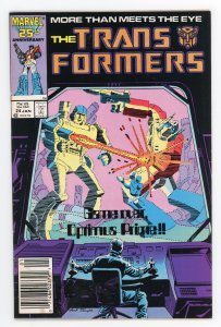 Transformers #24 1st Protectobots Newsstand VF