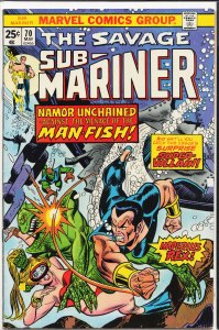 Sub-Mariner #70 (1974) Namor the Sub-Mariner [Key Issue]
