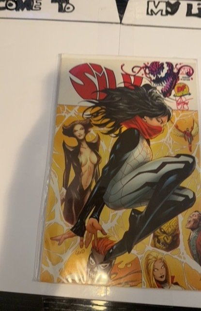 SILK #1 - DYNAMIC FORCES VARIANT SIGNED AND REMARKED BY KEN HAESER