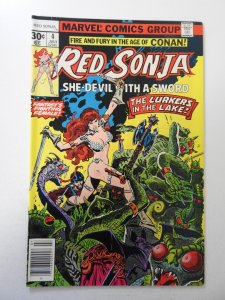 Red Sonja #4 (1977) VF- Condition!