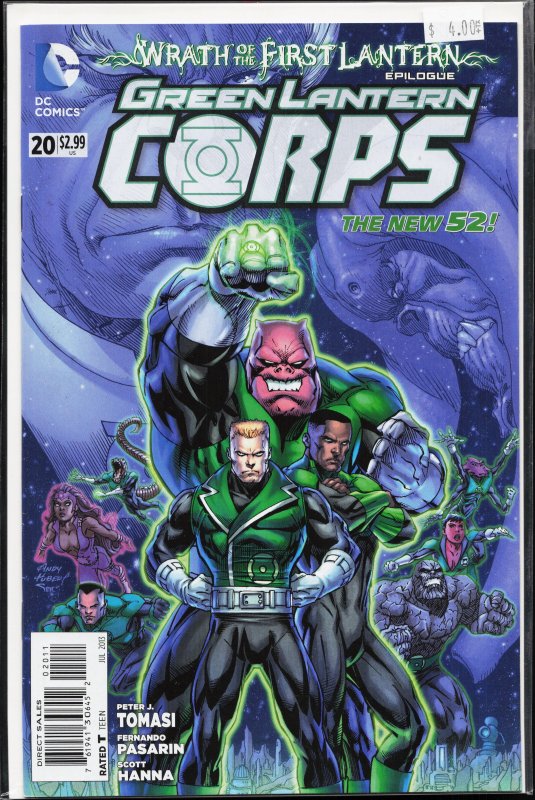 Green Lantern Corps #20 (2013) Green Lantern Corps