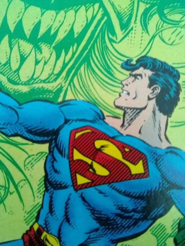 1993 Adventures of Superman 500 Newsstand variant Fine-VF-
