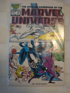 Official Handbook of the Marvel Universe Deluxe Edition #12 Sif to Sunspot