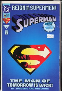 Superman #78 (1993) Superman