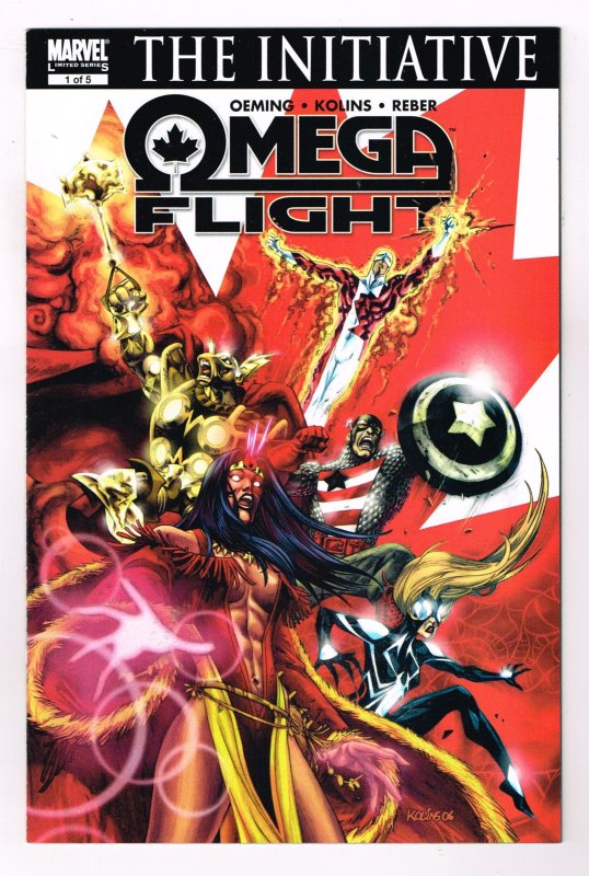 Omega Flight #1 (2007) Marvel Comics