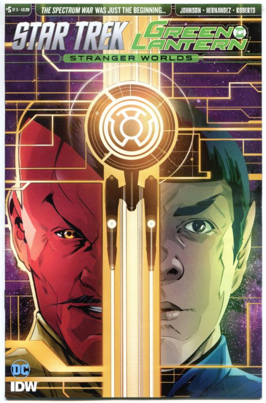 STAR TREK GREEN LANTERN #1 2 3 4 5 6 A, NM, Spock, Kirk, Stranger, 2016, 1-6 set
